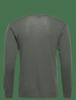 Dovre wool long sleeved t-shir - Pyjamasöverdelar| Pyjamas