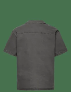 Denim Project DP Loose SS Denim Shirt - Kortärmade| Skjortor