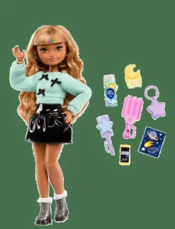 Barn Barbie Dockor & Tillbehör|Dream Besties Zia Fashion Doll with 7 Hair & Moon Themed Accessories - Dockor