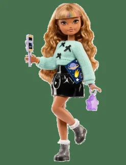 Barn Barbie Dockor & Tillbehör|Dream Besties Zia Fashion Doll with 7 Hair & Moon Themed Accessories - Dockor