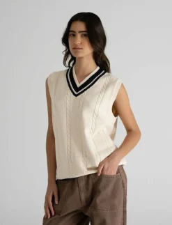 Kvinnor Prohibited Västar|Dream Knit Vest - Stickade västar