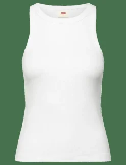 Kvinnor Levi's® T-Shirts & Toppar|DREAMY TANK WHITE + - Linnen