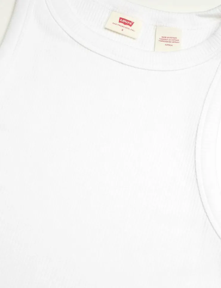 Kvinnor Levi's® T-Shirts & Toppar|DREAMY TANK WHITE + - Linnen