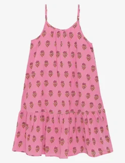 Barn Creamie Klänningar & Kjolar|Dress Cotton - Ärmlösa vardagsklänningar
