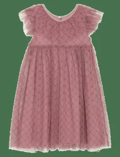 Barn Creamie Klänningar & Kjolar|Dress Heart Mesh - Ärmlösa vardagsklänningar