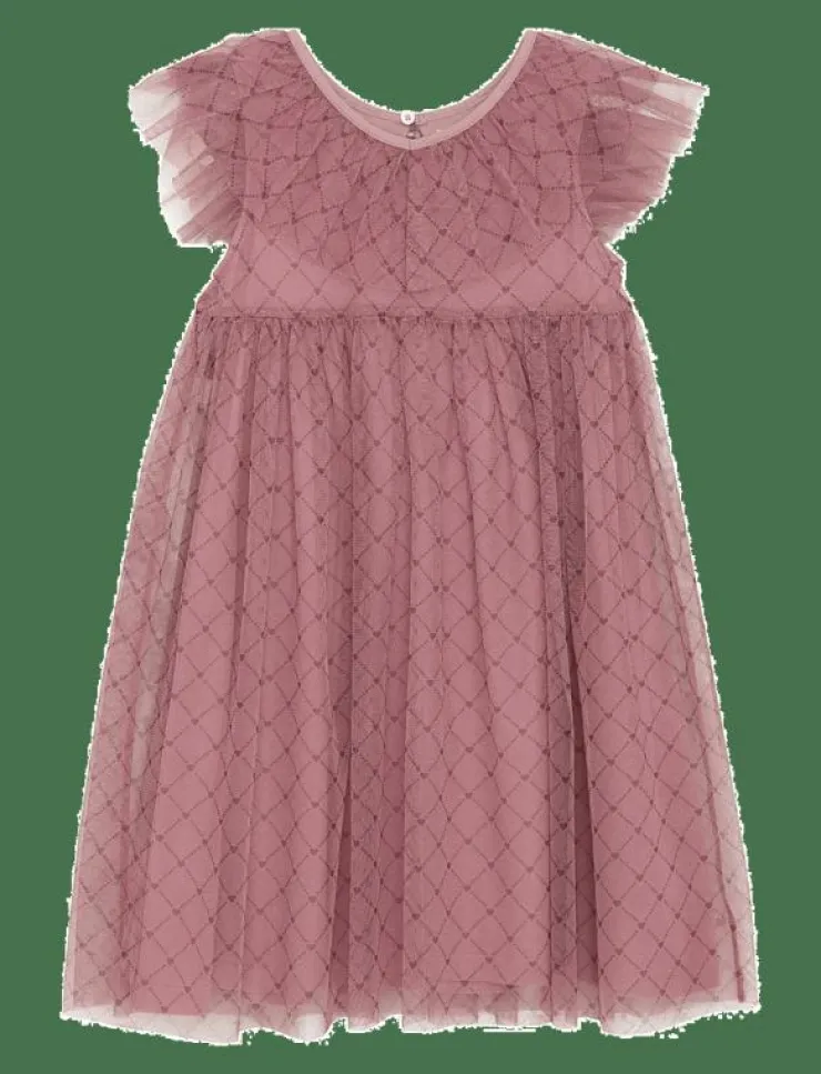 Barn Creamie Klänningar & Kjolar|Dress Heart Mesh - Ärmlösa vardagsklänningar