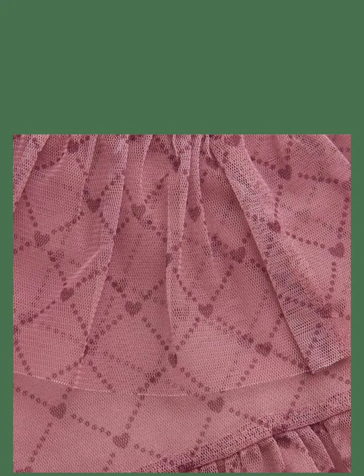 Barn Creamie Klänningar & Kjolar|Dress Heart Mesh - Ärmlösa vardagsklänningar