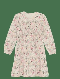 Barn Minymo Klänningar & Kjolar|Dress LS AOP - Långärmade vardagsklänningar