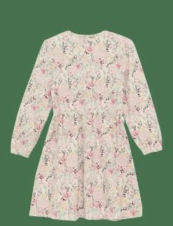 Barn Minymo Klänningar & Kjolar|Dress LS AOP - Långärmade vardagsklänningar