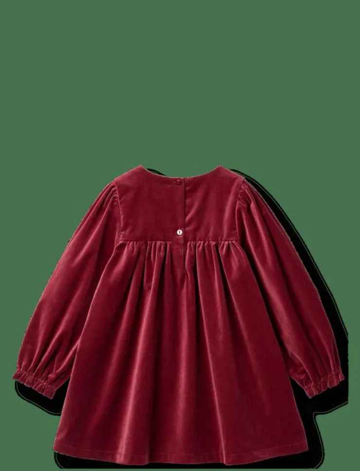 Wheat Dress L/S Elvira - Långärmade vardagsklänningar|Barn Klänningar & Kjolar