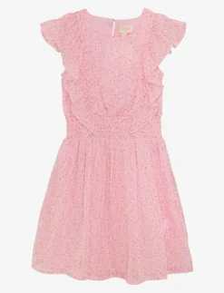 Barn Creamie Klänningar & Kjolar|Dress Lurex Stripe - Ärmlösa vardagsklänningar