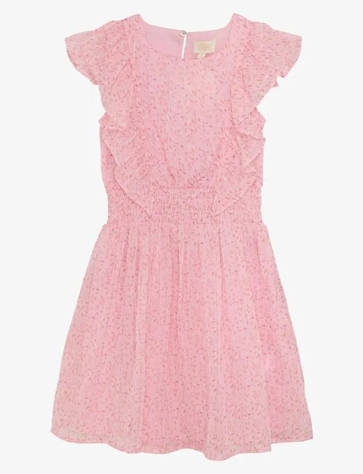 Barn Creamie Klänningar & Kjolar|Dress Lurex Stripe - Ärmlösa vardagsklänningar