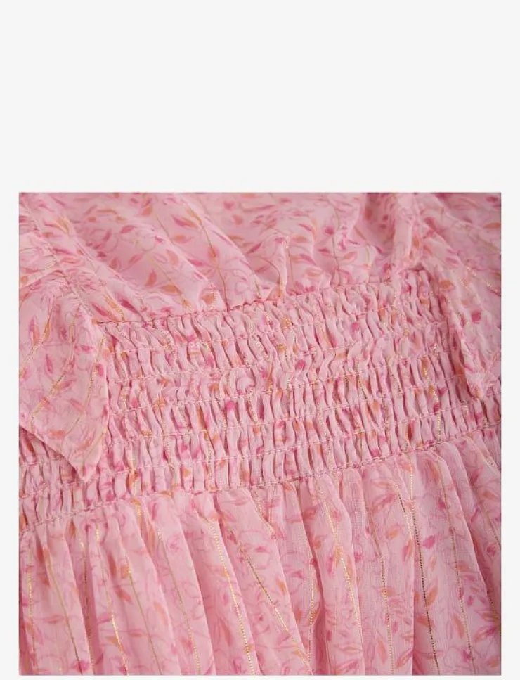 Barn Creamie Klänningar & Kjolar|Dress Lurex Stripe - Ärmlösa vardagsklänningar