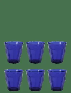 Duralex Glas|Dricksglas PICARDIE safirblå x 6 - Dricksglas
