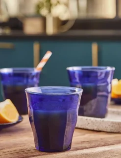 Duralex Glas|Dricksglas PICARDIE safirblå x 6 - Dricksglas