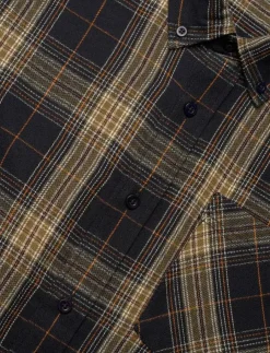 Knowledge Cotton Apparel Dune regular check flannel shirt - Flanellskjortor| Skjortor