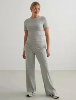 aim´n Ease Ribbed Wide Pants - Casual byxor|Kvinnor Byxor