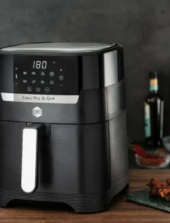 OBH Nordica Easy Fry & Grill Precision 2in1 Svart - Air fryer - Air fryers| Köksmaskiner