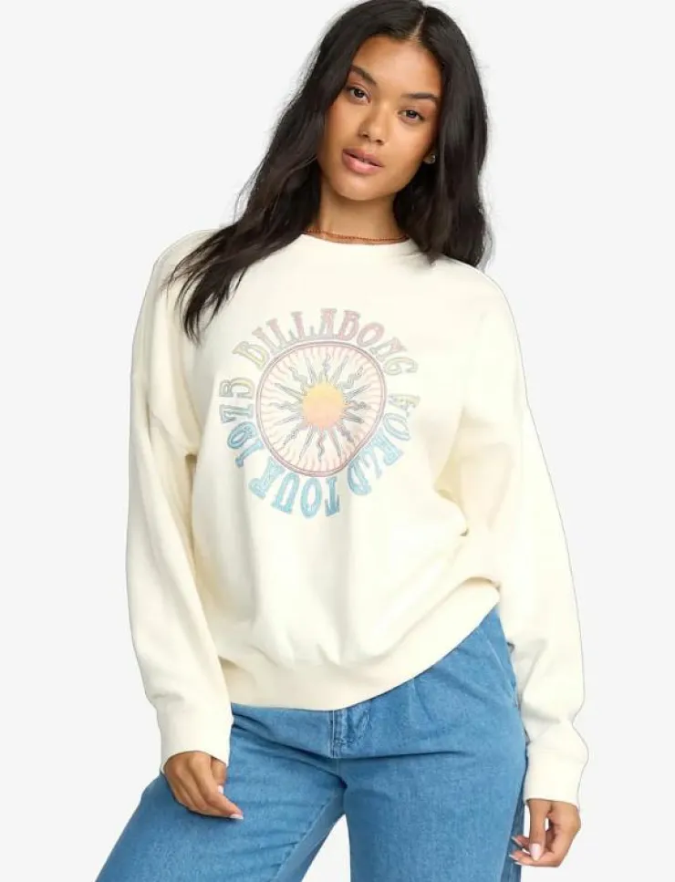 Billabong ECHO CREW FLC - Sweatshirts|Kvinnor Sweatshirts