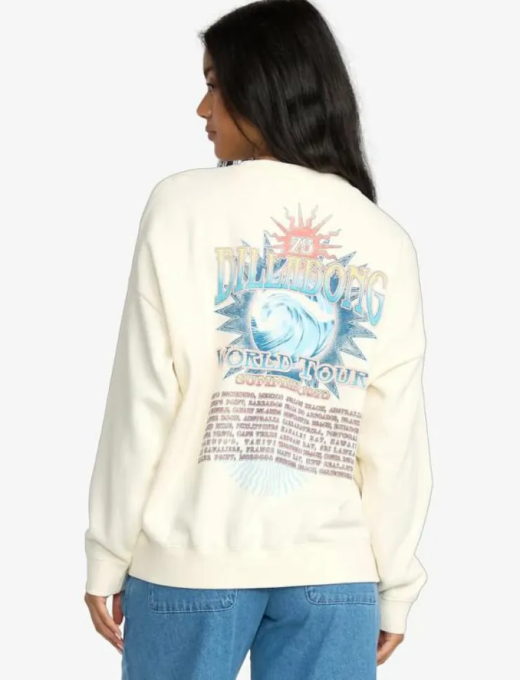 Billabong ECHO CREW FLC - Sweatshirts|Kvinnor Sweatshirts