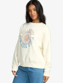 Billabong ECHO CREW FLC - Sweatshirts|Kvinnor Sweatshirts