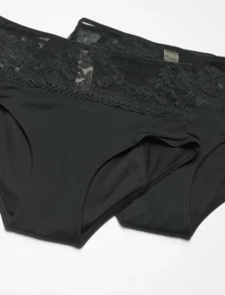 Kvinnor Dorina Trosor|ECO MOON/LACE-2PP Midi - Menstrosor