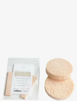 Kvinnor Luonkos Hudvård|Ecological cleansing sponge 2 pcs - Ögonsminkborttagning