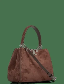 Tory Burch Eleanor Suede Mini Satchel - Handväskor|Kvinnor Handväskor