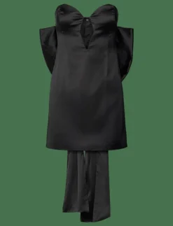 Bardot ELENI BOW BACK SATIN DRESS - Korta klänningar|Kvinnor Klänningar