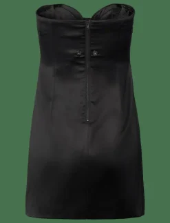 Bardot ELENI BOW BACK SATIN DRESS - Korta klänningar|Kvinnor Klänningar