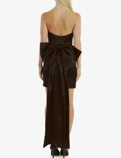 Bardot ELENI BOW BACK SATIN DRESS - Korta klänningar|Kvinnor Klänningar
