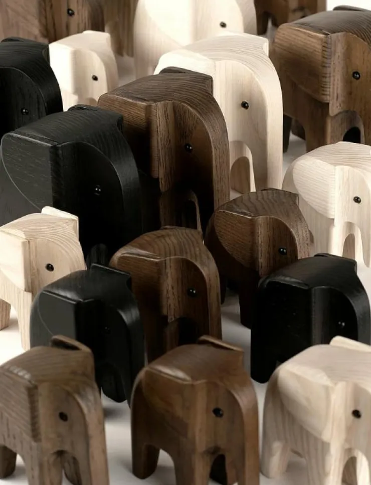 Novoform Elephant - Träfigurer| Dekorationsdetaljer