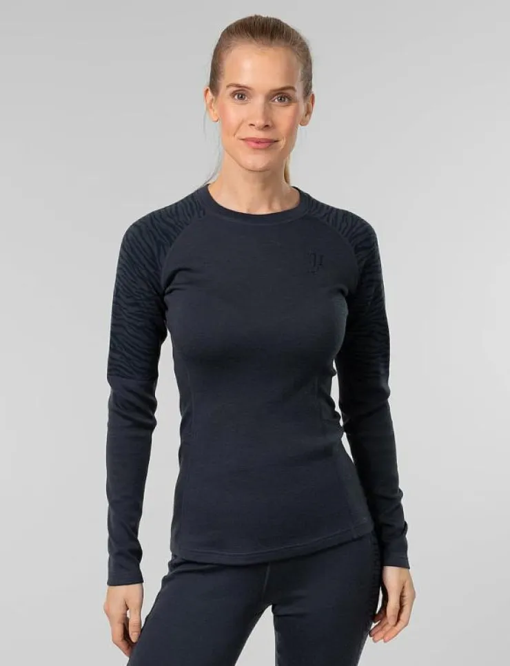 Kvinnor Johaug Underställ|Underställ|Elevate Wool Long Sleeve - Underställströjor