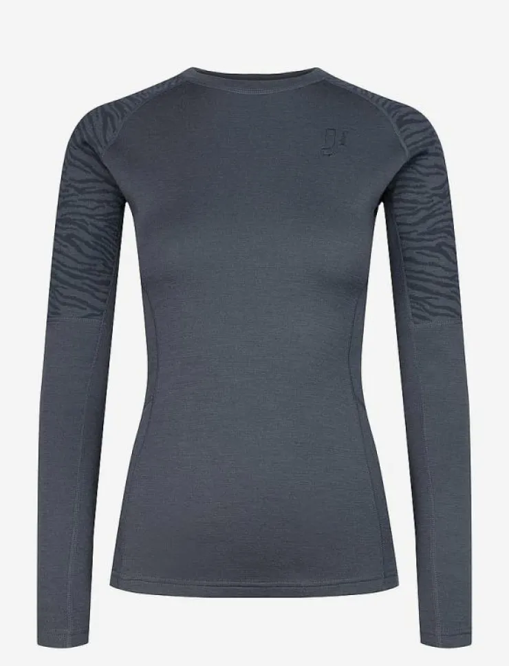 Kvinnor Johaug Underställ|Underställ|Elevate Wool Long Sleeve - Underställströjor