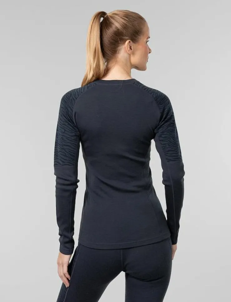 Kvinnor Johaug Underställ|Underställ|Elevate Wool Long Sleeve - Underställströjor