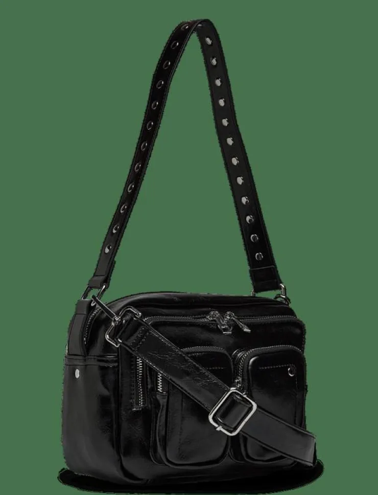 Nunoo Ellie Wrinkle Recycled PU - Axelremsväskor|Kvinnor Axelremsväskor