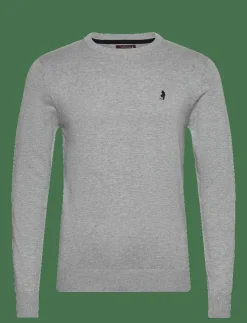MCS ELLISON REG CW COT M KNIT - Rundhalsad| Stickat