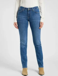 Kvinnor Lee Jeans Denimkläder|Jeans|ELLY - Slim jeans