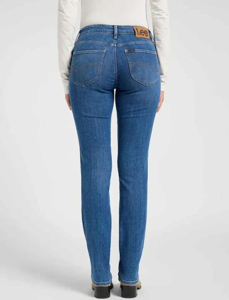 Kvinnor Lee Jeans Denimkläder|Jeans|ELLY - Slim jeans