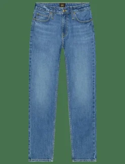 Kvinnor Lee Jeans Denimkläder|Jeans|ELLY - Straight jeans