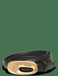Calvin Klein ELONGATED CHUCNHY BUCKLE 15MM - Skärp|Kvinnor Bälten
