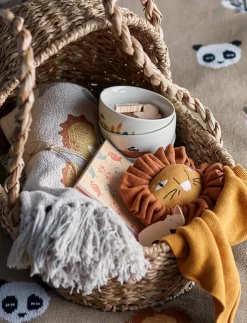 Barn Bloomingville Sova|Babyleksaker|Elvin Comfort Blanket, , Cotton - Snuttefiltar