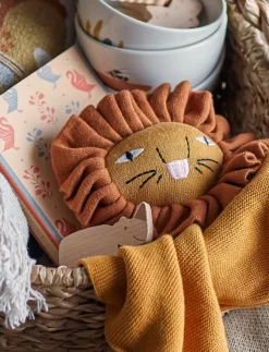 Barn Bloomingville Sova|Babyleksaker|Elvin Comfort Blanket, , Cotton - Snuttefiltar