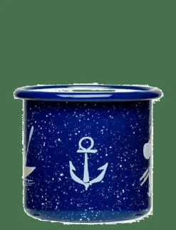 Barn Muurla Matdags|Matdags|Emaljmugg 2,5dl Sjömän - Koppar & muggar