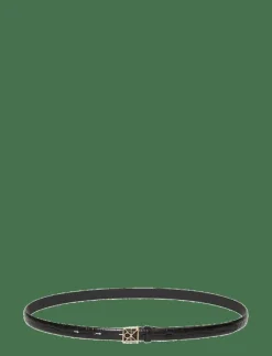 Kvinnor Calvin Klein Bälten|EMBLEM CROC 15MM REV BELT - Skärp