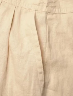 Kvinnor Lauren Ralph Lauren Jumpsuits|Embroidered Linen Short-Sleeve Jumpsuit - Jumpsuits