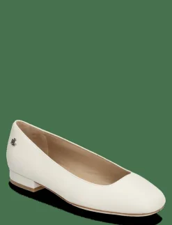 Kvinnor Lauren Ralph Lauren Ballerinaskor|Emellie Nappa Leather Ballet Flat - Ballerinas