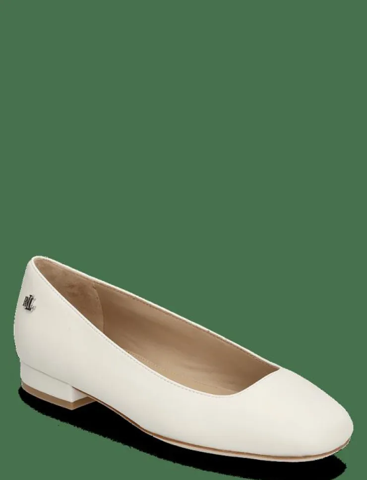 Kvinnor Lauren Ralph Lauren Ballerinaskor|Emellie Nappa Leather Ballet Flat - Ballerinas