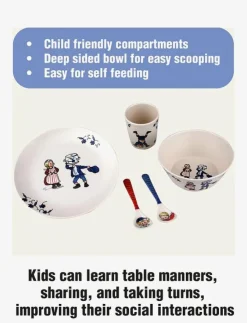 Barbo Toys Emil Tabelware 5 pcs set - Matdags|Barn Matdags|Matdags