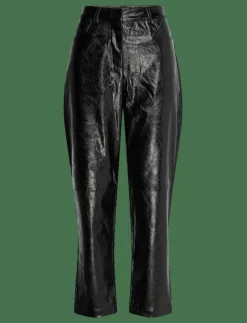 French Connection EMMETT PU TAPERED TROUSER - Skinnbyxor|Kvinnor Byxor